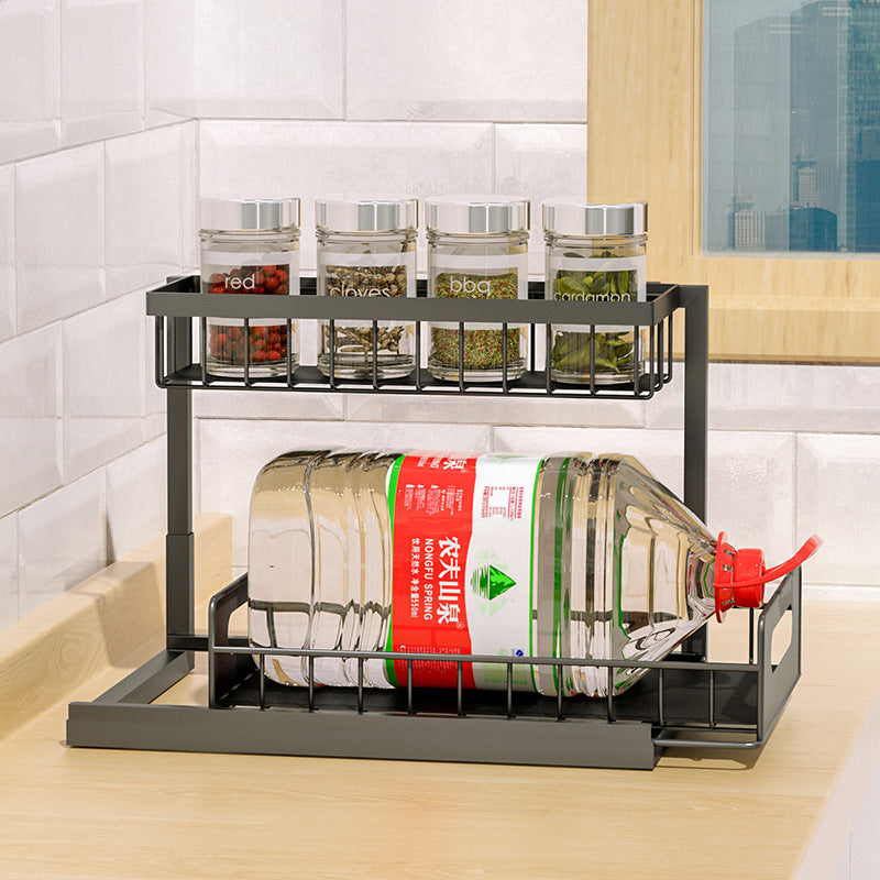 Spice Storage Tiered Rack