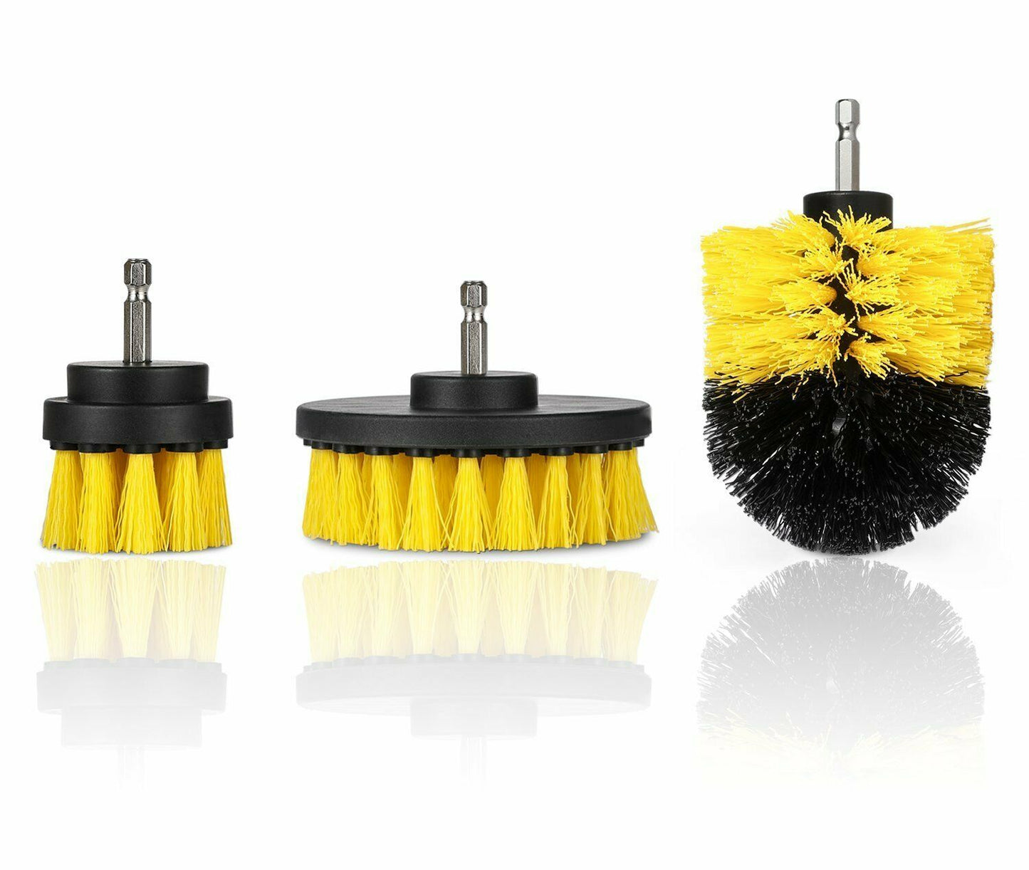 Drill Brush Attachment Set