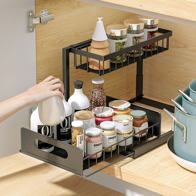 Spice Storage Tiered Rack