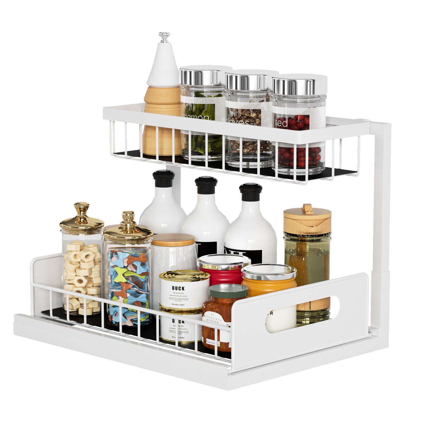 Spice Storage Tiered Rack